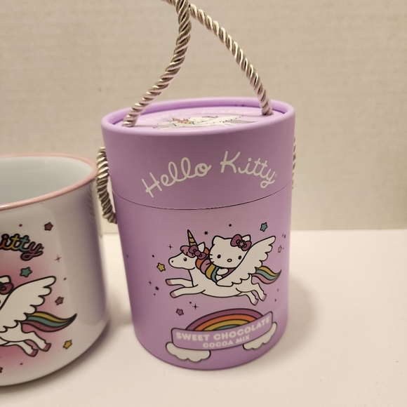 Sanrio Hello Kitty Sweet Chocolate Cocoa Mix Plus 20oz Mug Set Of 2 - Picture 4 of 6